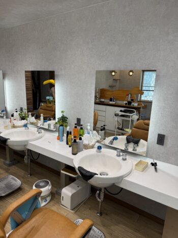 散髪屋さんのリフォーム