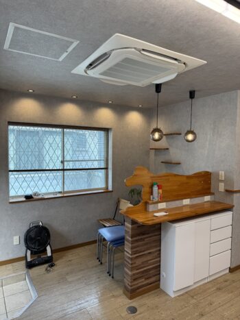 散髪屋さんのリフォーム